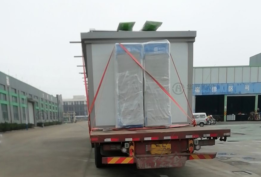 鹽城垃圾分類投放站，四分類垃圾房，智能分類垃圾房，垃圾分類箱房
