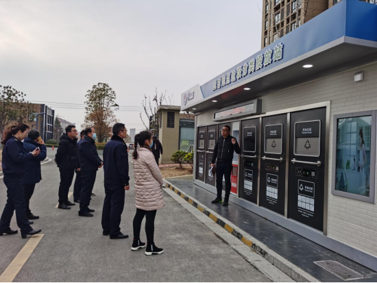 華展貓先生，智能垃圾分類收集房，垃圾分類房廠家