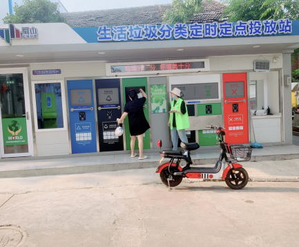 垃圾分類項目運營，垃圾分類定時定點投放，貓先生垃圾分類房