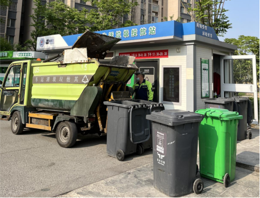 智能垃圾分類房，定時定點垃圾收集點 廠家定制
