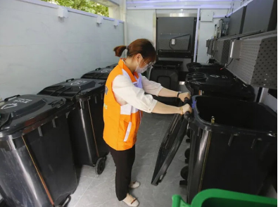 貓先生，智能垃圾分類設備，垃圾房廠家，定時定點垃圾收集點