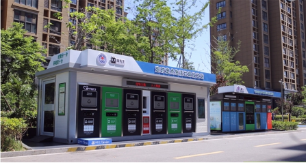 貓先生智能垃圾房、垃圾分類收集點、社區垃圾分類站生產廠家