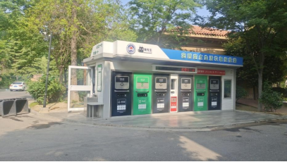 貓先生智能垃圾房，生活垃圾投放站，定時定點垃圾回收站生產廠家