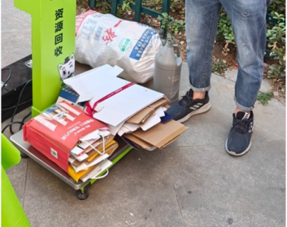 貓先生廢品回收，智能再生資源回收站，廢品回收箱價格，收集柜生產廠家