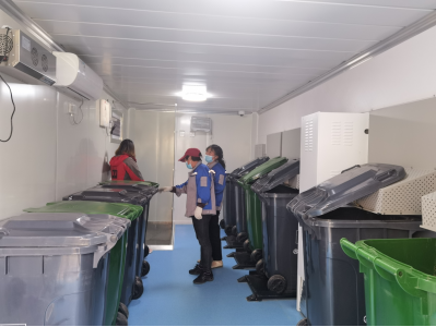 智能分類垃圾房，清潔小屋，垃圾分類收集站生產廠家
